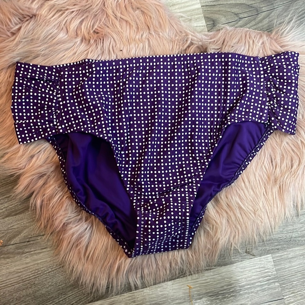 Mossimo Bikini bottom purple size 2xl